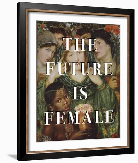 The Future is Female-Eccentric Accents-Framed Giclee Print