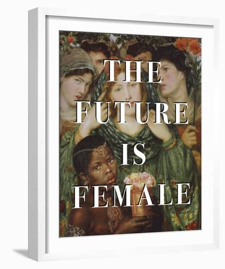 The Future is Female-Eccentric Accents-Framed Giclee Print