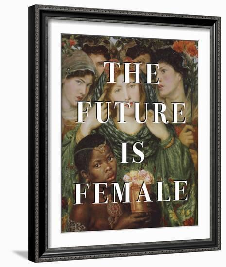 The Future is Female-Eccentric Accents-Framed Giclee Print