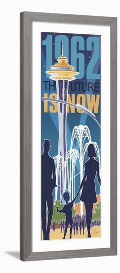 The Future is Now-Larry Hunter-Framed Giclee Print