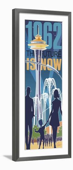 The Future is Now-Larry Hunter-Framed Giclee Print