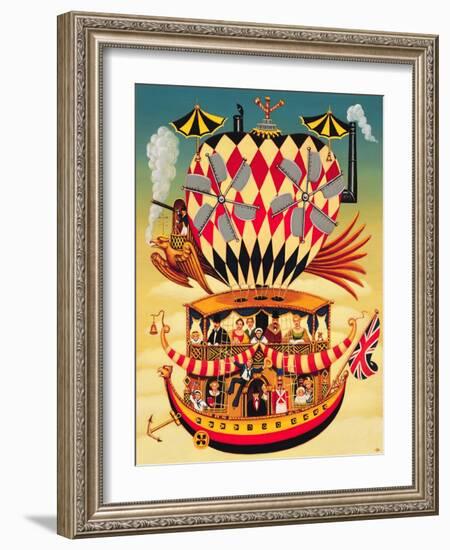 The Future of the Transatlantic Flight, 1999-Frances Broomfield-Framed Giclee Print