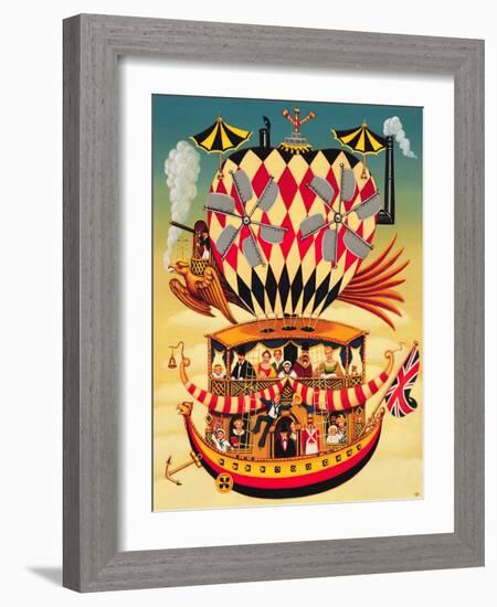 The Future of the Transatlantic Flight, 1999-Frances Broomfield-Framed Giclee Print