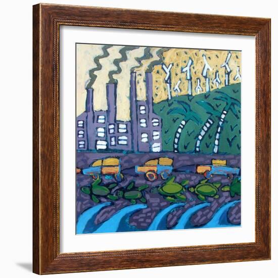 The Future-Paul Powis-Framed Giclee Print