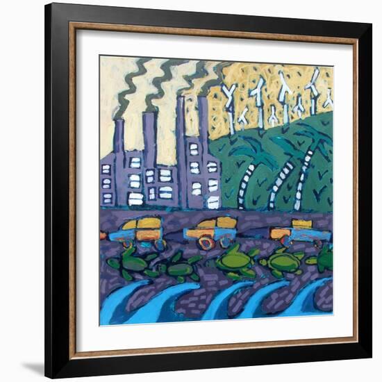 The Future-Paul Powis-Framed Giclee Print