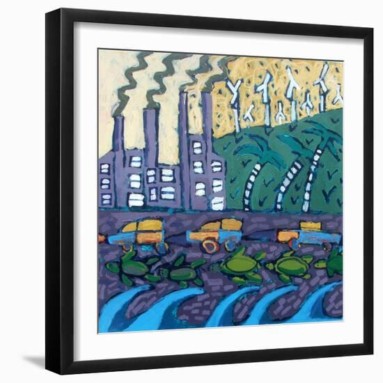 The Future-Paul Powis-Framed Giclee Print