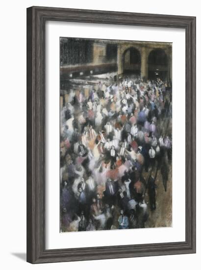 The Futures Market III, Royal Exchange, 1988-Bill Jacklin-Framed Giclee Print