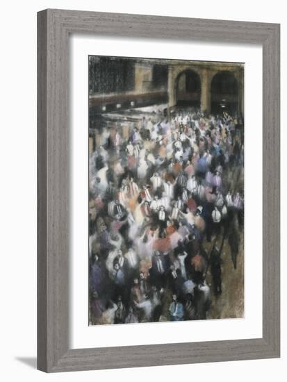 The Futures Market III, Royal Exchange, 1988-Bill Jacklin-Framed Giclee Print