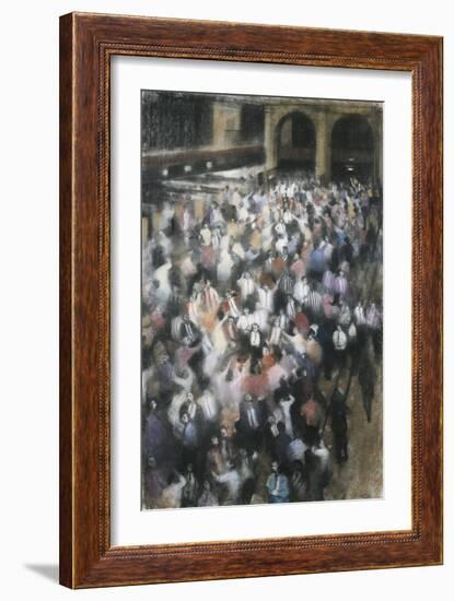 The Futures Market III, Royal Exchange, 1988-Bill Jacklin-Framed Giclee Print