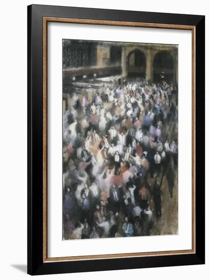 The Futures Market III, Royal Exchange, 1988-Bill Jacklin-Framed Giclee Print