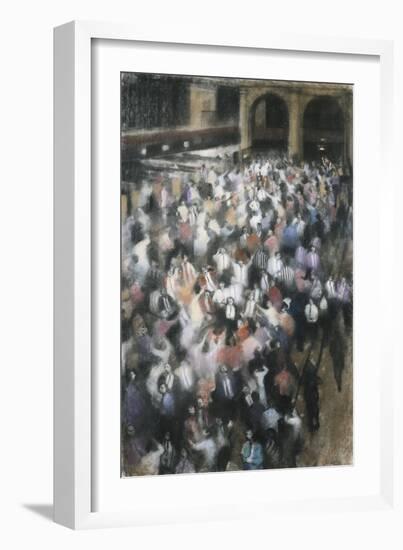 The Futures Market III, Royal Exchange, 1988-Bill Jacklin-Framed Giclee Print