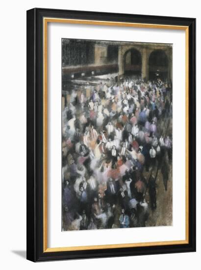 The Futures Market III, Royal Exchange, 1988-Bill Jacklin-Framed Giclee Print