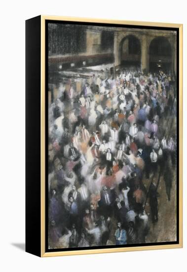 The Futures Market III, Royal Exchange, 1988-Bill Jacklin-Framed Premier Image Canvas