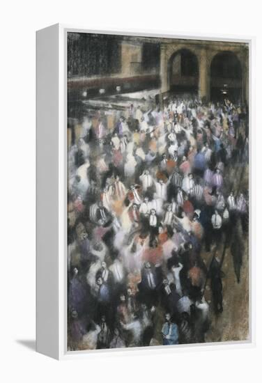 The Futures Market III, Royal Exchange, 1988-Bill Jacklin-Framed Premier Image Canvas