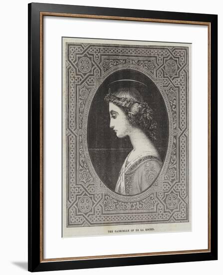 The Gabrielle-Hippolyte Delaroche-Framed Giclee Print