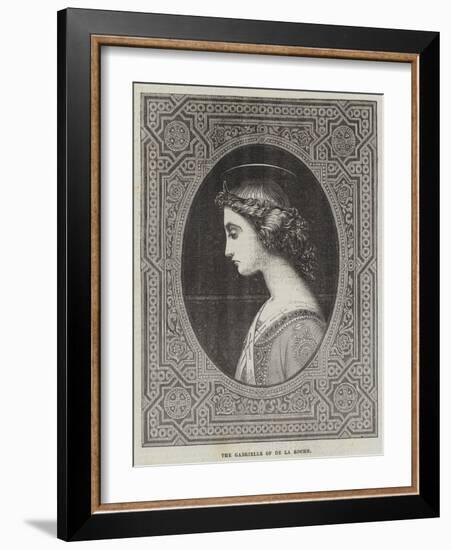 The Gabrielle-Hippolyte Delaroche-Framed Giclee Print