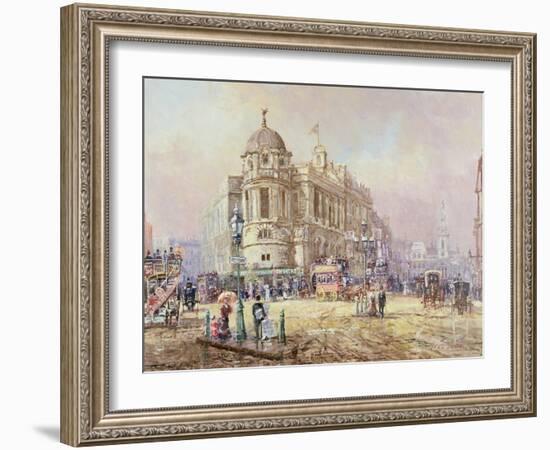 The Gaiety Theatre, 1887, Aldwych-John Sutton-Framed Giclee Print