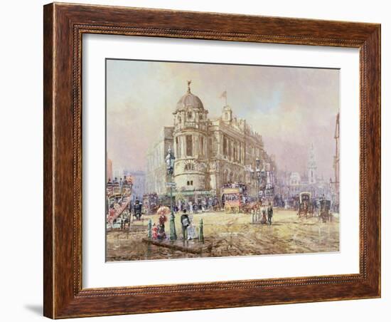 The Gaiety Theatre, 1887, Aldwych-John Sutton-Framed Giclee Print