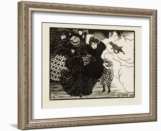 The Gale, 1894-Félix Vallotton-Framed Giclee Print