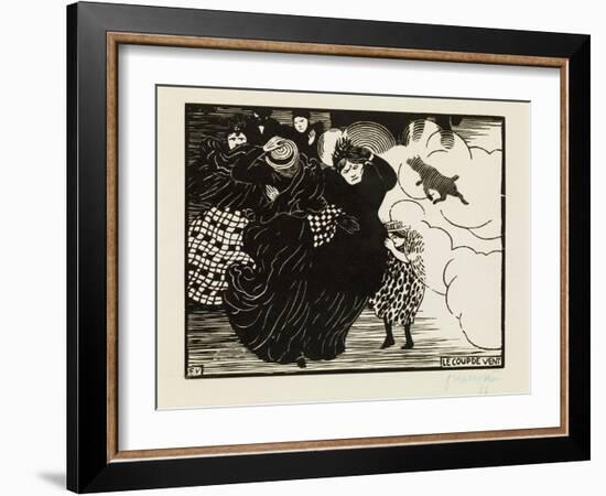 The Gale, 1894-Félix Vallotton-Framed Giclee Print