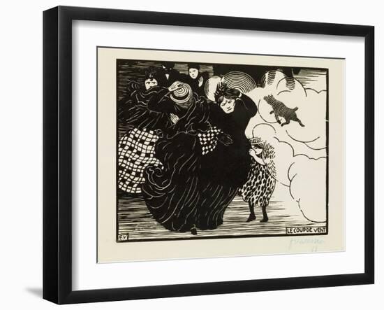 The Gale, 1894-Félix Vallotton-Framed Giclee Print