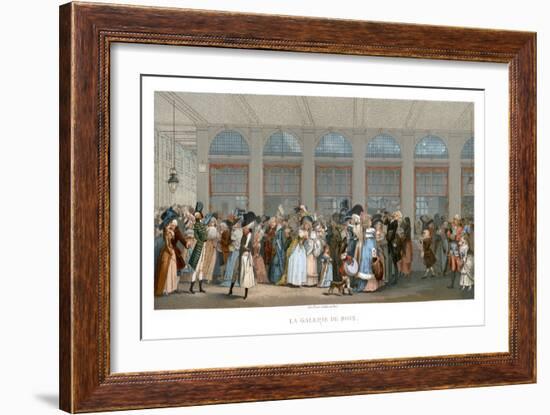 The Galerie De Bois, Paris, 1787-Urrabieta-Framed Giclee Print