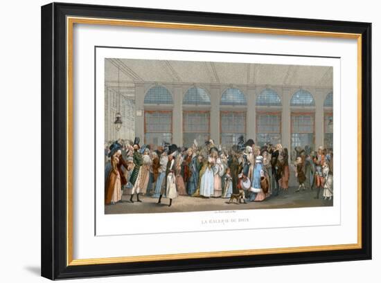 The Galerie De Bois, Paris, 1787-Urrabieta-Framed Giclee Print