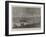 The Gales on the Yorkshire Coast, Wrecks at Coatham, Near Redcar-null-Framed Giclee Print