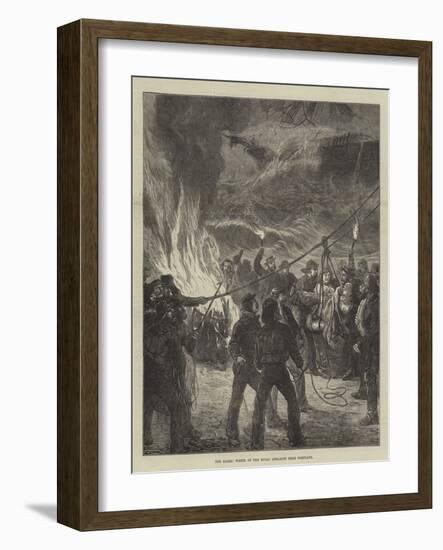 The Gales, Wreck of the Royal Adelaide Near Portland-null-Framed Giclee Print
