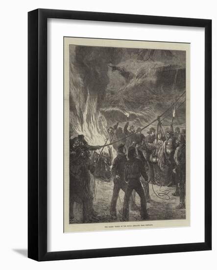 The Gales, Wreck of the Royal Adelaide Near Portland-null-Framed Giclee Print