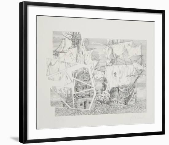 The Galleons Suite - Le Batialle-Rauch Hans Georg-Framed Limited Edition