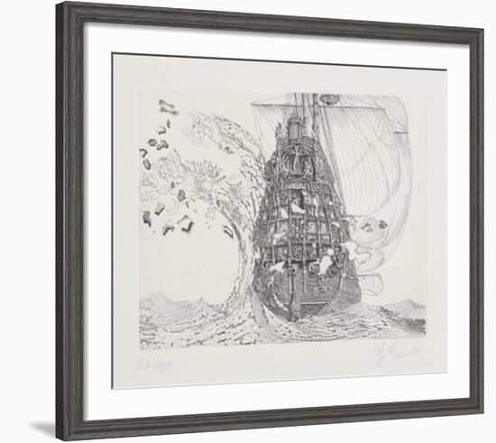 The Galleons Suite - Le Petit Vague-Rauch Hans Georg-Framed Limited Edition