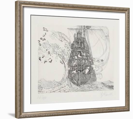 The Galleons Suite - Le Petit Vague-Rauch Hans Georg-Framed Limited Edition