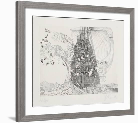 The Galleons Suite - Le Petit Vague-Rauch Hans Georg-Framed Limited Edition