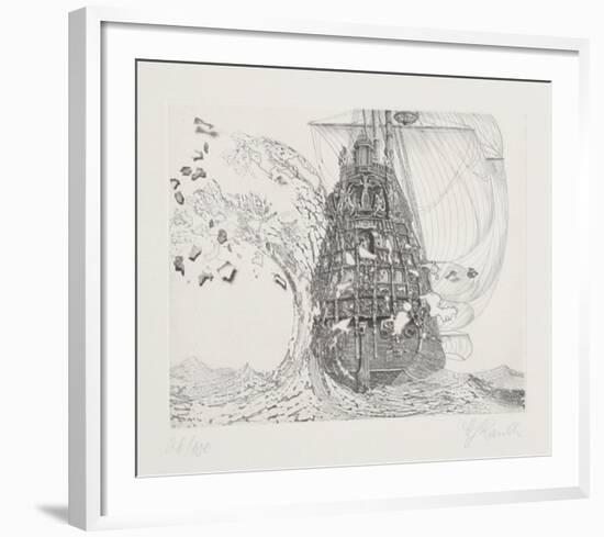 The Galleons Suite - Le Petit Vague-Rauch Hans Georg-Framed Limited Edition