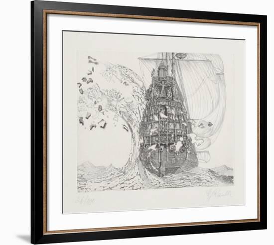 The Galleons Suite - Le Petit Vague-Rauch Hans Georg-Framed Limited Edition