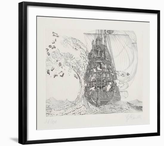 The Galleons Suite - Le Petit Vague-Rauch Hans Georg-Framed Limited Edition