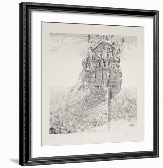 The Galleons Suite - Untitled #1-Rauch Hans Georg-Framed Limited Edition