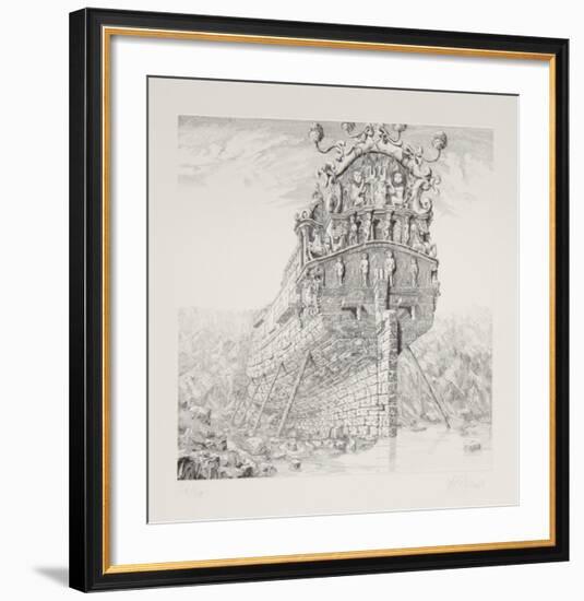 The Galleons Suite - Untitled #1-Rauch Hans Georg-Framed Limited Edition