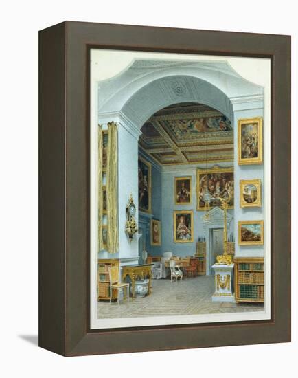 The Gallery at Chiswick House-William Henry Hunt-Framed Premier Image Canvas