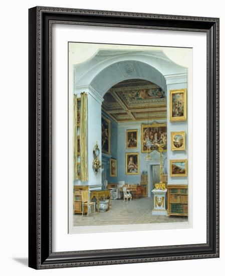 The Gallery at Chiswick House-William Henry Hunt-Framed Giclee Print