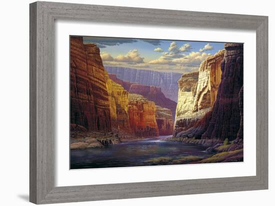 The Gallery Merge-R.W. Hedge-Framed Giclee Print