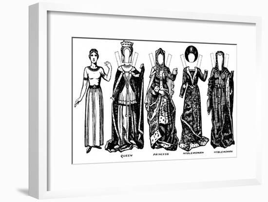 'The Gallery of British Costume: The Dresses Worn In Richard III's Reign', c1934-Unknown-Framed Giclee Print