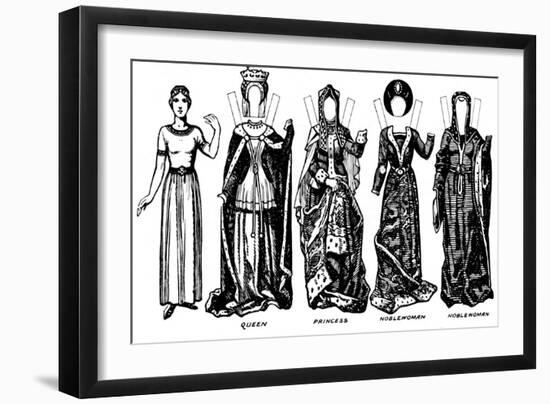 'The Gallery of British Costume: The Dresses Worn In Richard III's Reign', c1934-Unknown-Framed Giclee Print