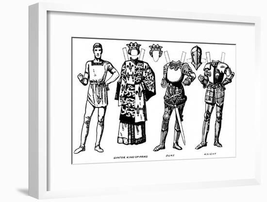 'The Gallery of British Costume: The Dresses Worn In Richard III's Reign', c1934-Unknown-Framed Giclee Print