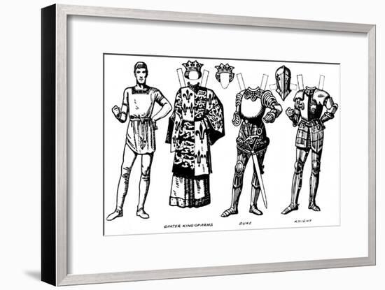 'The Gallery of British Costume: The Dresses Worn In Richard III's Reign', c1934-Unknown-Framed Giclee Print