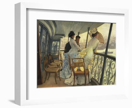 The Gallery of Hms Calcutta (Portsmouth)-James Tissot-Framed Giclee Print