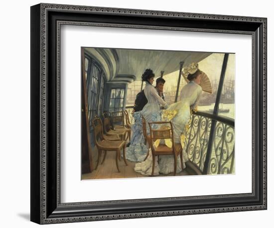 The Gallery of Hms Calcutta (Portsmouth)-James Tissot-Framed Giclee Print