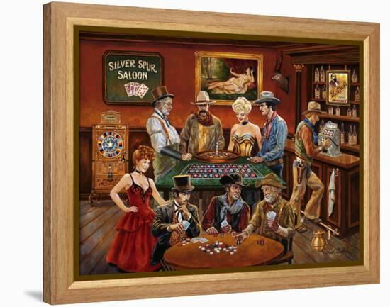 The Gambler’s-Lee Dubin-Framed Premier Image Canvas