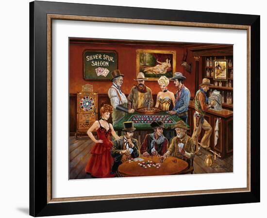 The Gambler’s-Lee Dubin-Framed Giclee Print